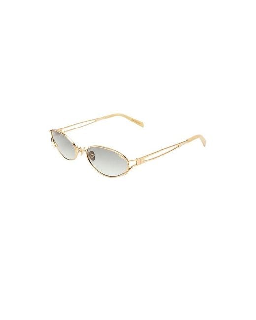 Luv Lou Metallic The Paloma Sunglasses