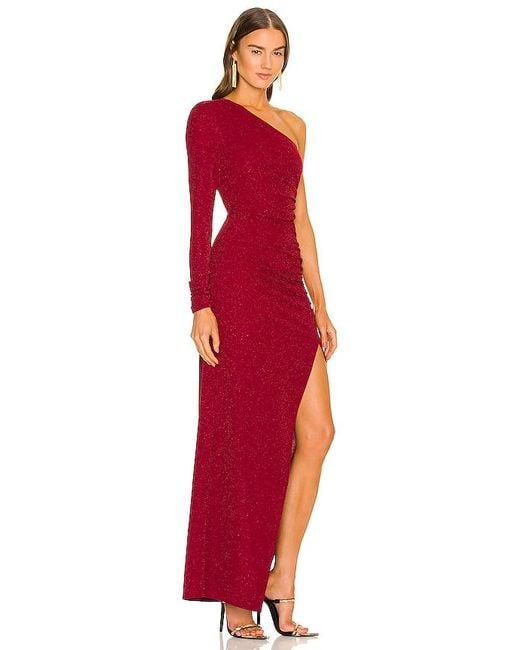 Michael Costello Red X Revolve Gilly Maxi Dress