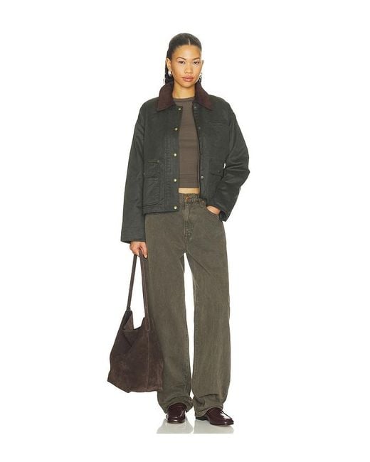 Blank NYC Green Canvas Jacket