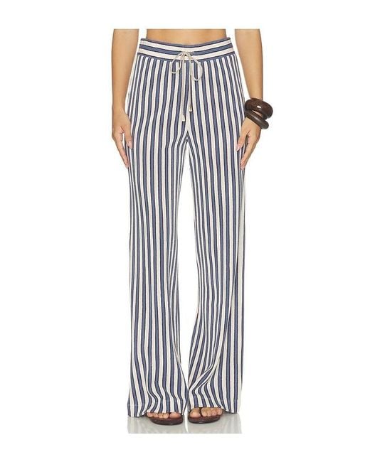 Veronica Beard White Zosia Pant