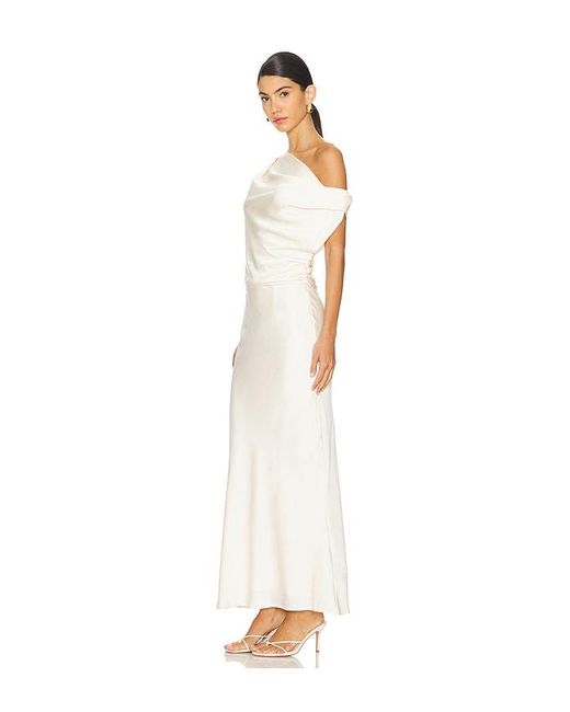 SNDY'S White Calissa Maxi Dress