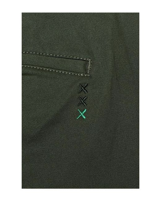 Scotch & Soda Green Stuart Washed Shorts for men