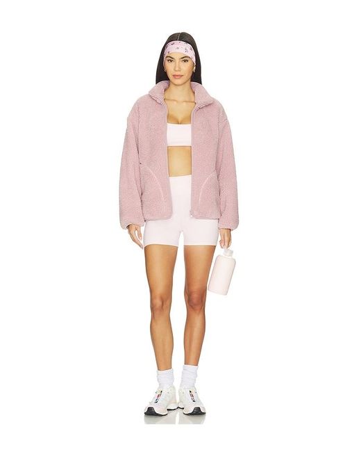 WellBeing + BeingWell Pink Benson Jacket