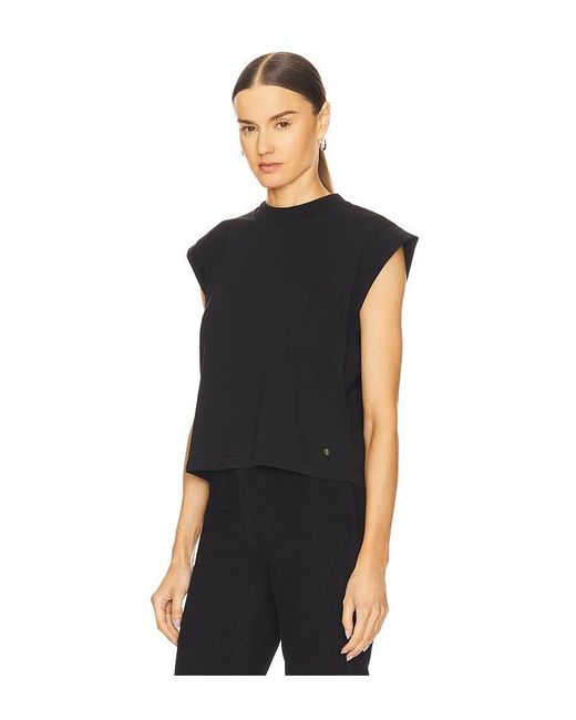 Anine Bing Caspen Tシャツ Black