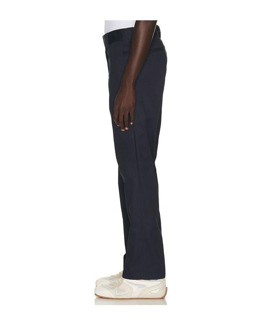 Dickies Blue Slim Straight Work Pant for men