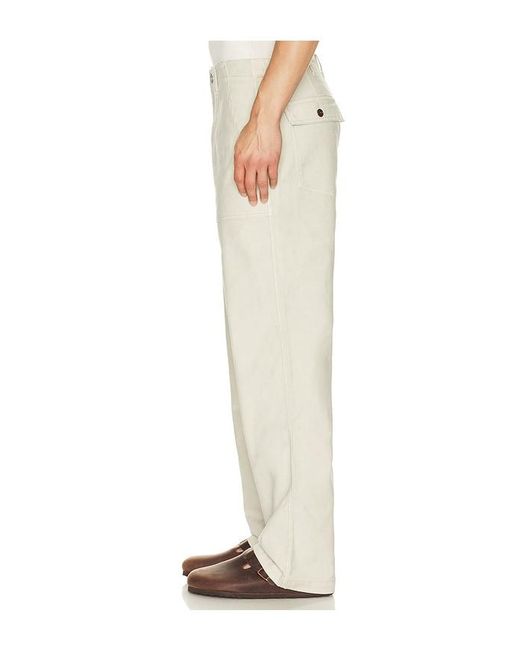 Rails White Decker Trousers for men