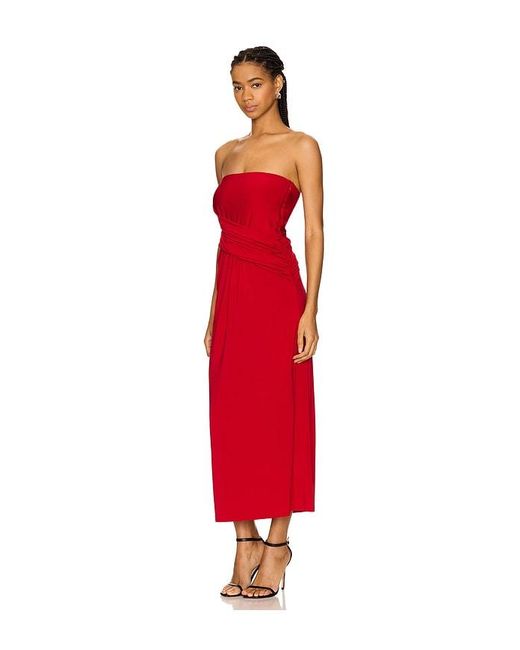Nbd Red Sloane Maxi Dress
