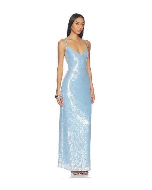 superdown Blue Alba Maxi Dress