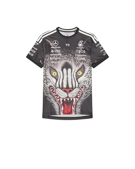 Y-3 Black X F1 Drvr Jersey for men