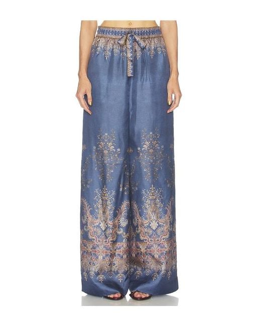 Zimmermann Blue Valiant Track Pant