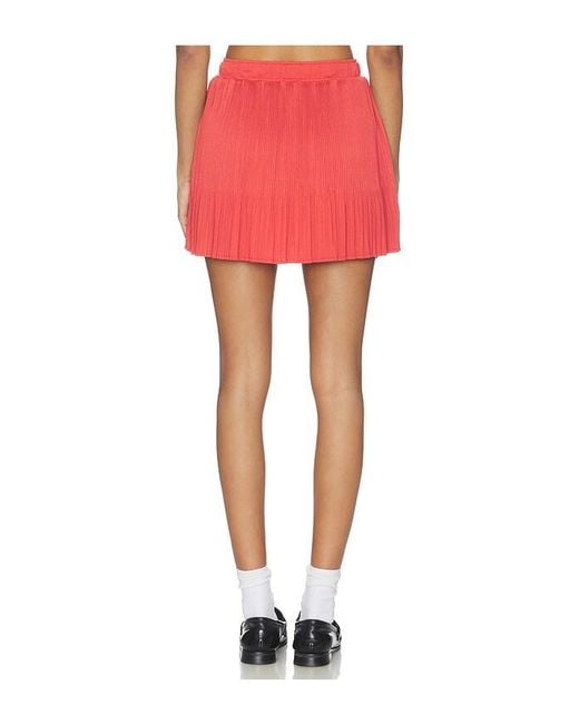 Varley Red Davina High Rise Skort
