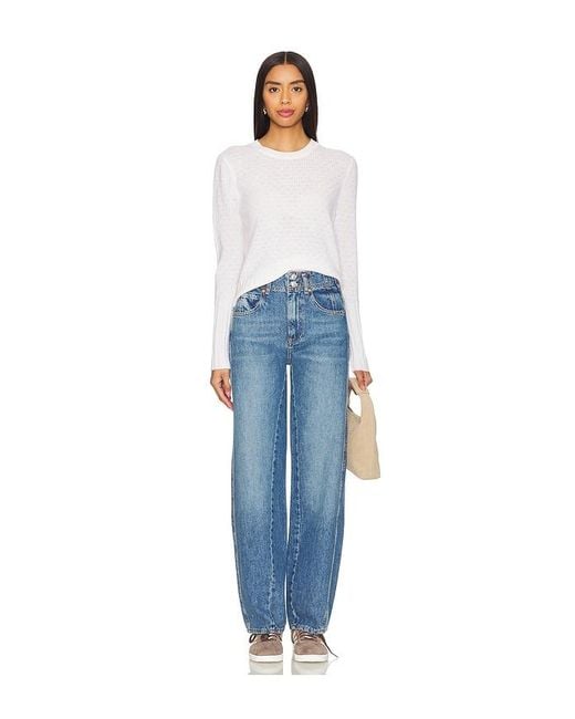 Free People Blue X We The Free Aster Straight Leg Jeans