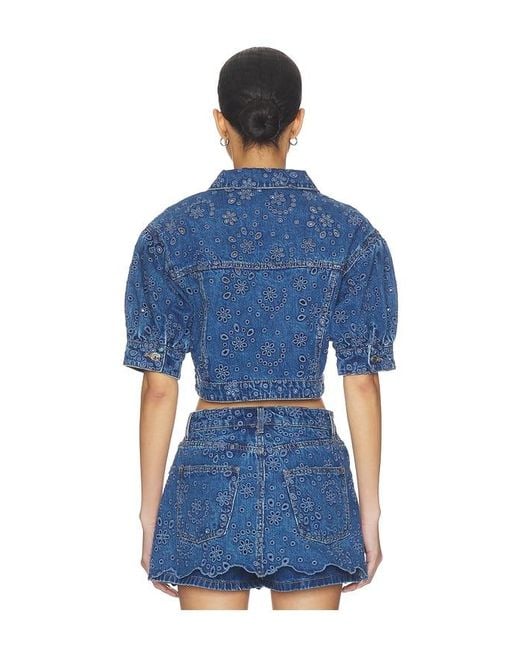 Steve Madden Blue Serafina Jacket