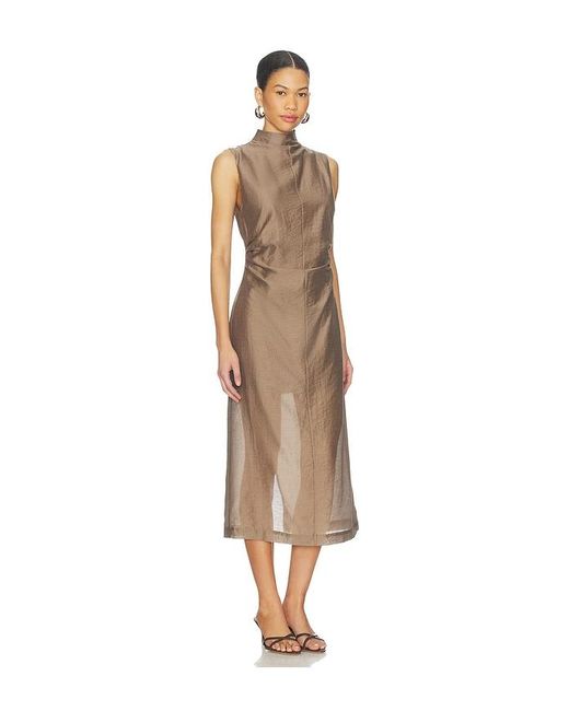 L'academie Natural 'Academie Harmi Midi Dress