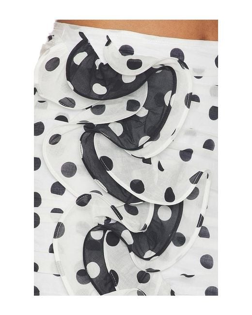 Charo Ruiz Black Solera Skirt