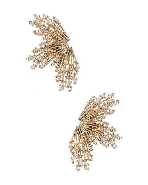 Anton Heunis Metallic Ohrringe Sun Rays