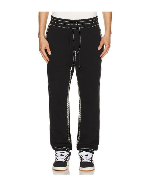 True Religion Black Super Qt Jogger for men