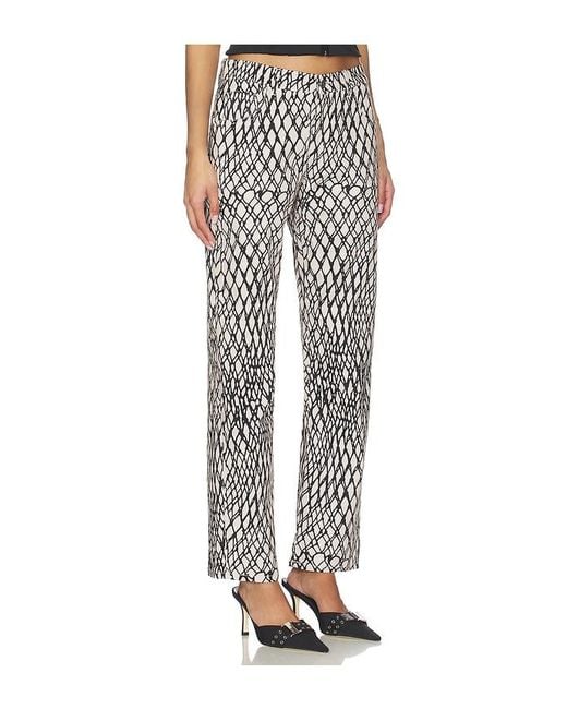 Miaou White Boyfriend Pant