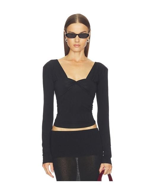 The Line By K Black Rian Top