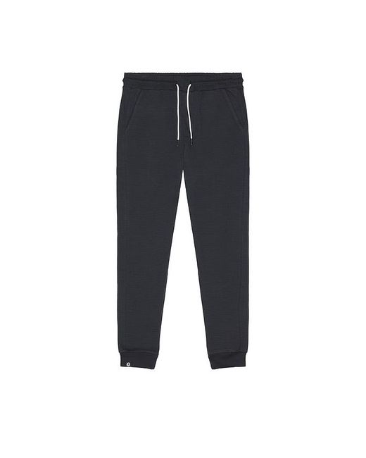 Barefoot Dreams Black Waffle Thermal Jogger for men