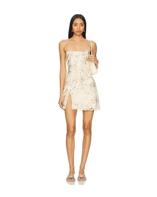 Lovers + Friends Natural Jess Mini Dress
