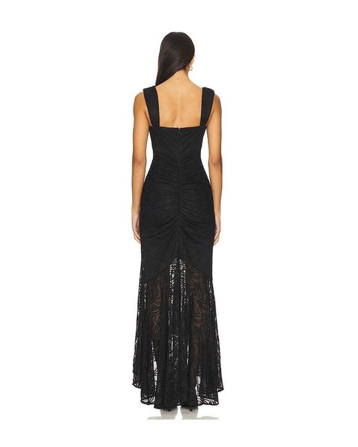 MORE TO COME Black Micah Corset Dress