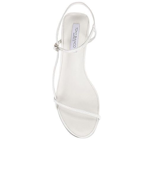 Tony Bianco White Caprice Heel