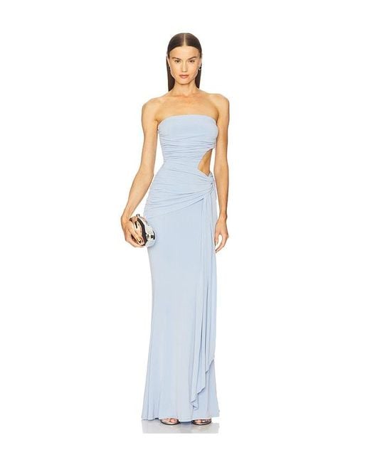 Michael Costello White X Revolve Sivan Gown