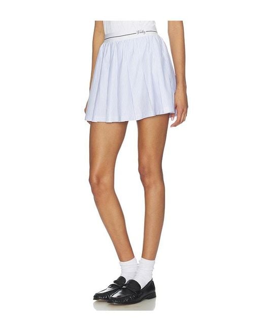 Varley White Toyah High Rise Skort
