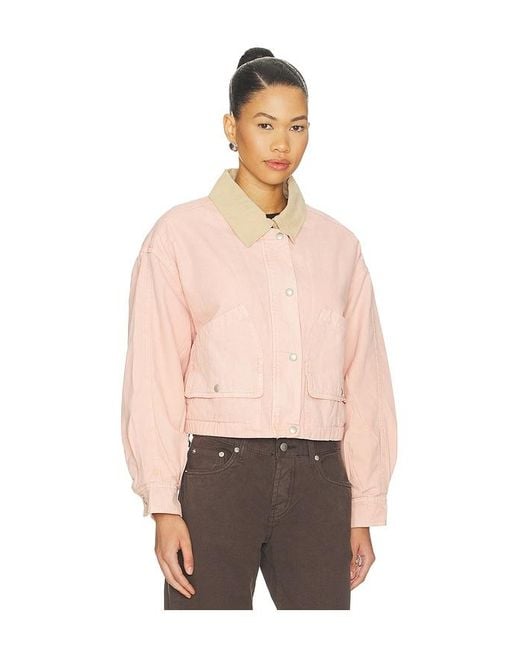 Blank NYC Pink Collared Jacket