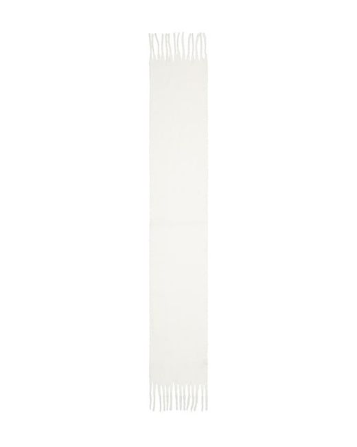 Hat Attack White Chic Solid Scarf