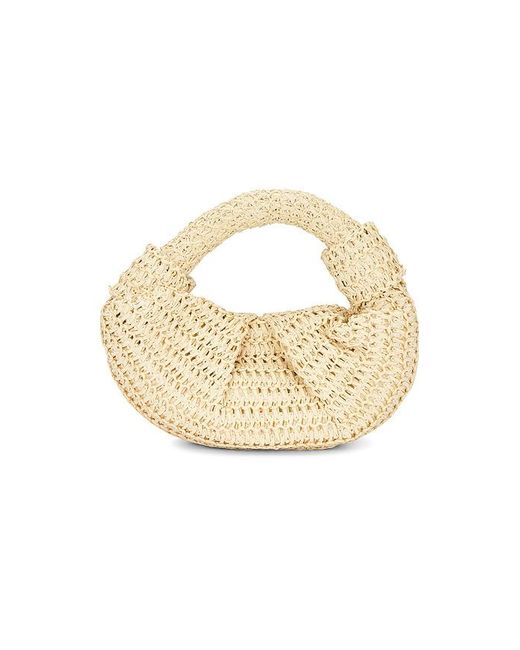 Simon Miller Metallic Raffia Lopsy Bag
