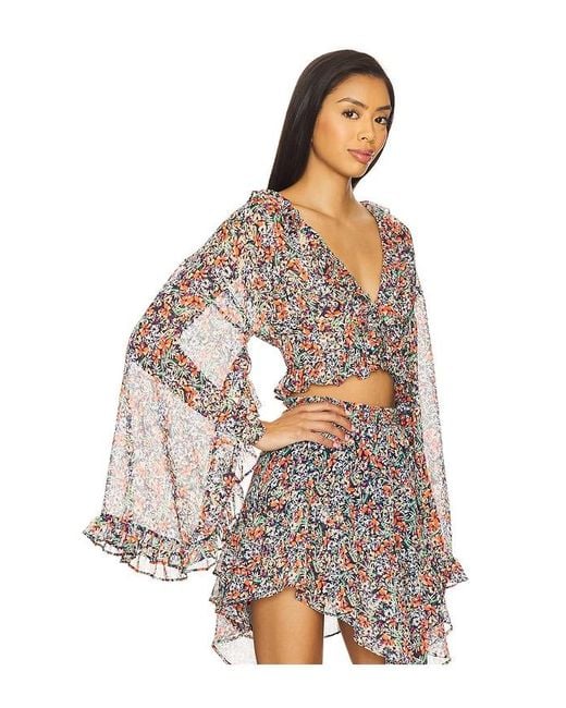 AFRM Multicolor Clinton Top