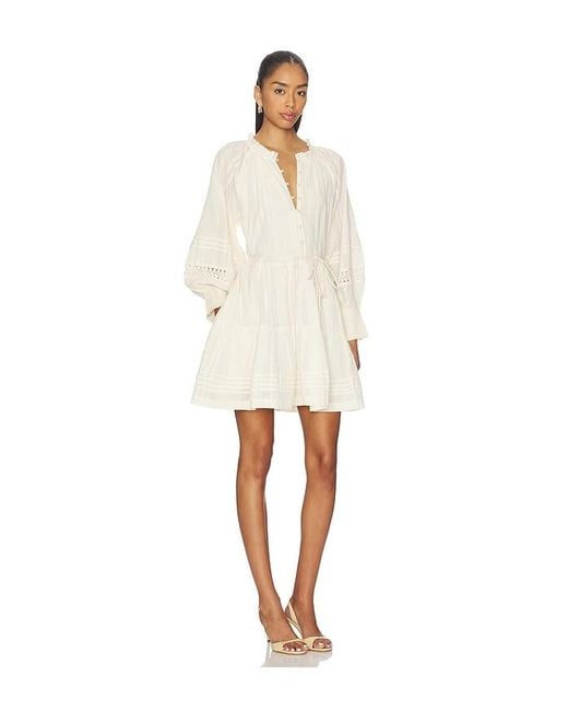 Cleobella White Meadow Mini Dress