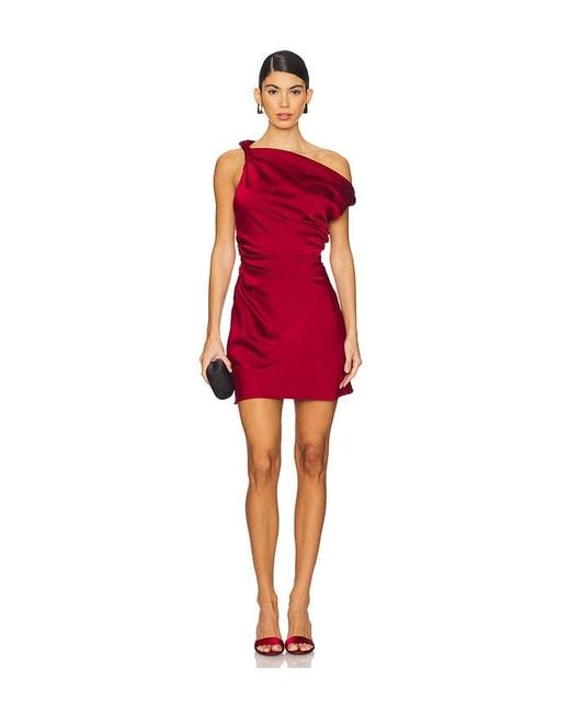 SNDY'S X Revolve Alissa Mini Dress in Red | Lyst