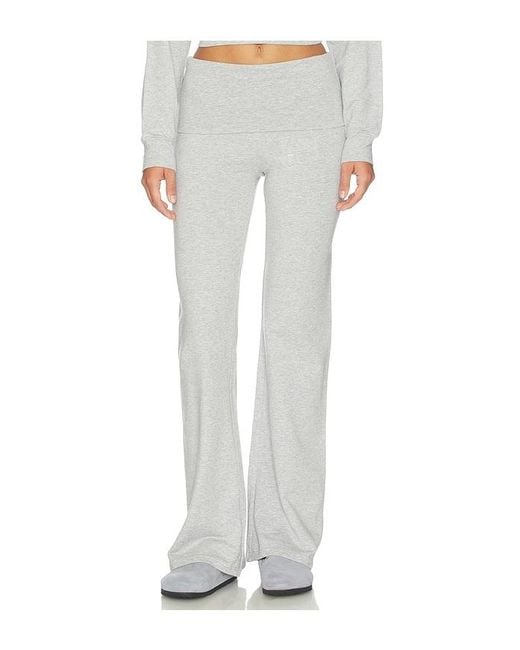 WellBeing + BeingWell White Elowyn Foldover Pant