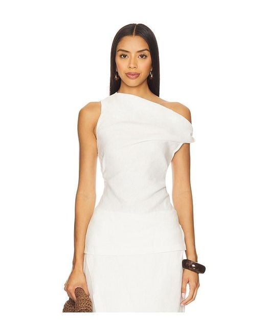 Faithfull The Brand White Suis Top