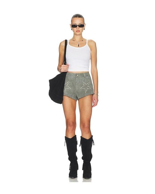 Urban Outfitters Gray Starburst Short