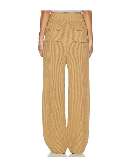 AYA MUSE Natural X Revolve Knit Trouser