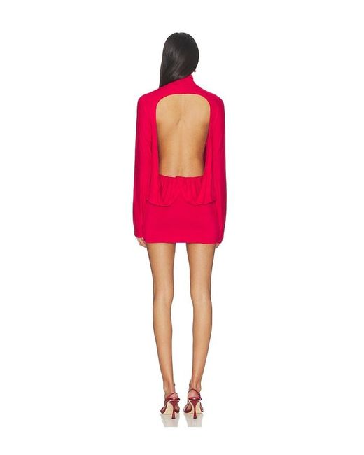 superdown Red Braulia Mini Dress