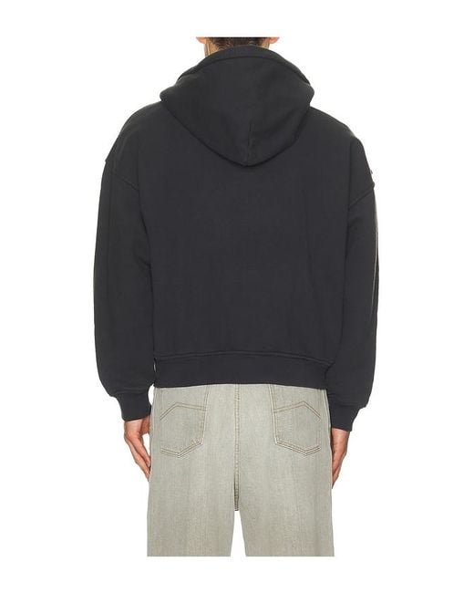 Rhude Blue Eagle Pass Zip-Up Hoodie for men