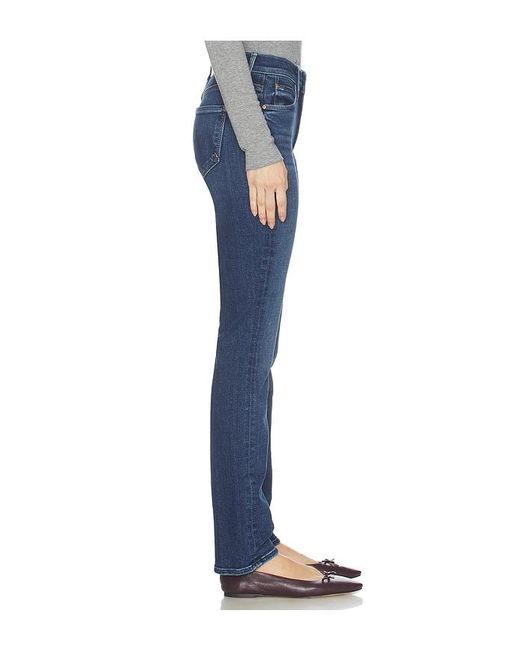 Mother Blue The Mid Rise Dazzler Skimp Jeans