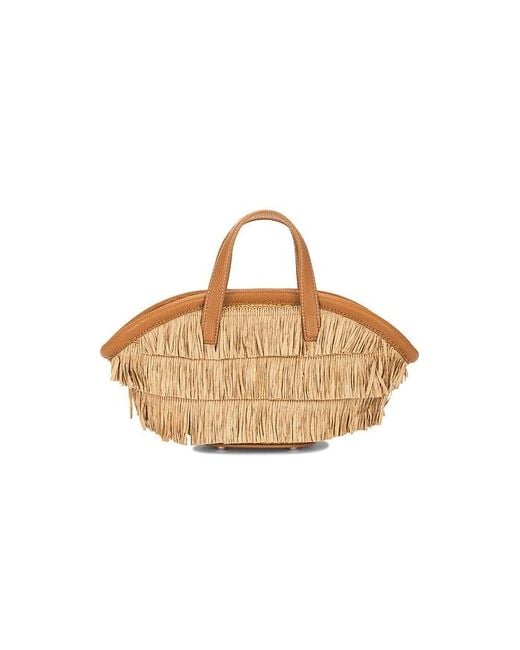 Bolso Tote Mercado En Color Bronce Talla Simon Miller de color Natural