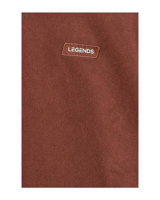 Legends Orange Fairfax Reverse Terry Hoodie for men