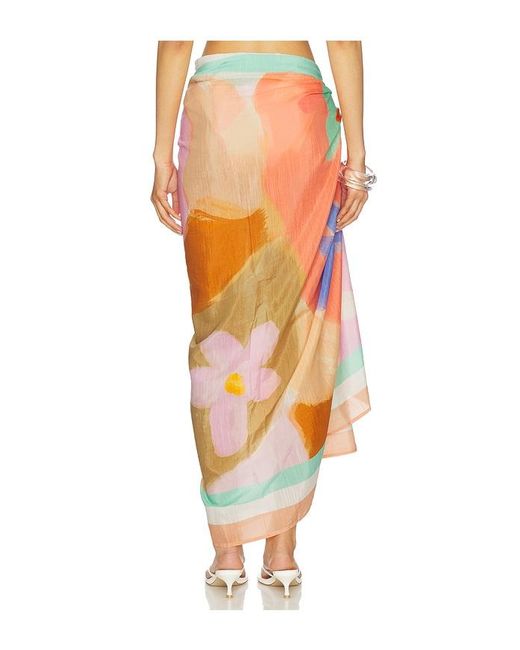 Vitamin A Multicolor Samara Sarong