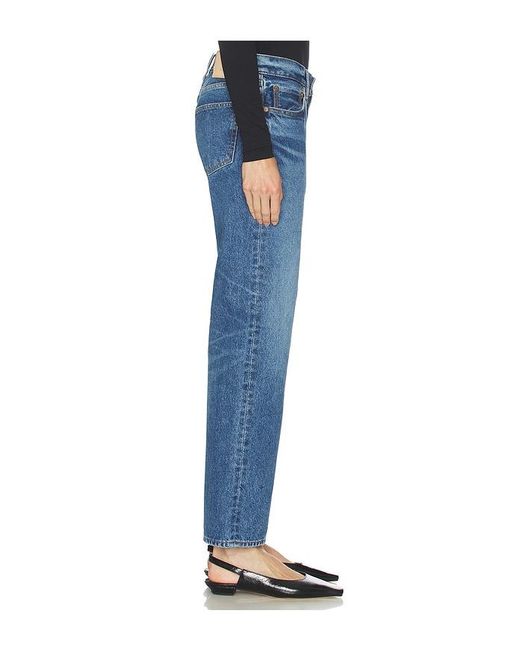 Moussy Blue Philadelphia Straight Jeans