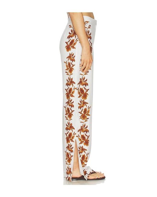 Hemant & Nandita White Pants With Slit