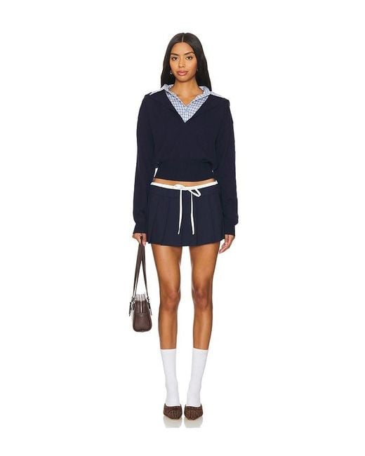 Lioness Blue Dynasty Mini Skort