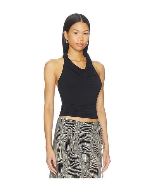 Madison The Label Black Clemence Top
