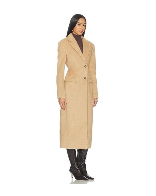 Line & Dot White Mellow Coat